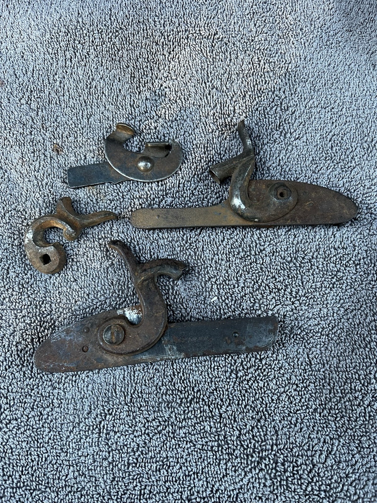 Antique Black Powder Muzzle Loader Parts - One marked- for parts only