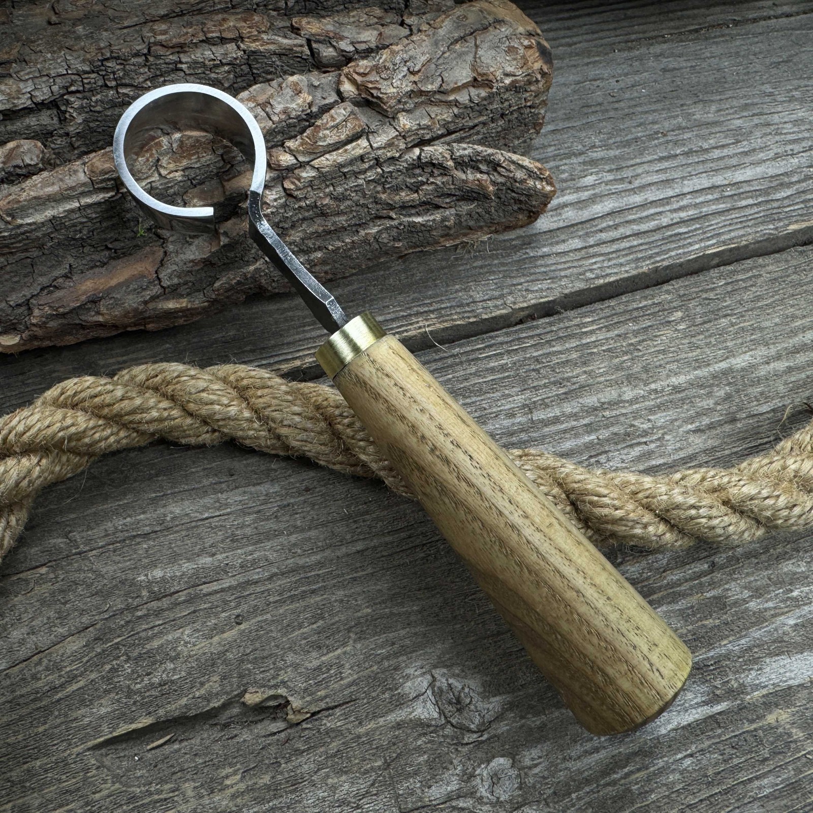 Spoon Carving Scorp Knife. Razor Sharp Blade. Wood Carving Tool for Beginners.