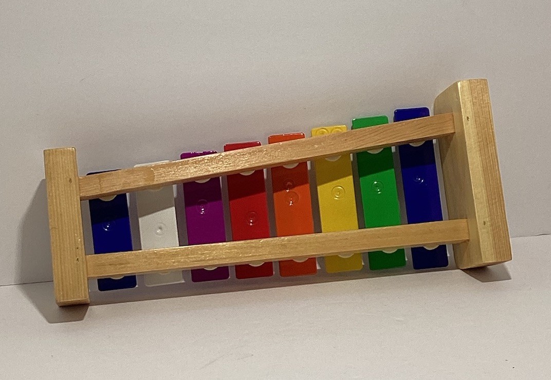 Xylophone for Kids - 8 Multi Coloured Keys NO MALLETS