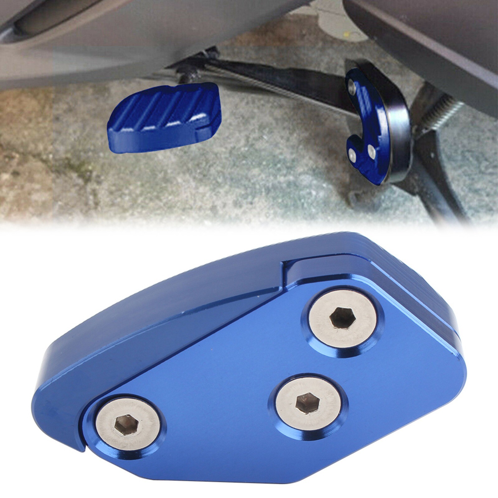 kickstand side stand enlarger column auxiliary For 17-19 Yamaha XMAX300 125 250