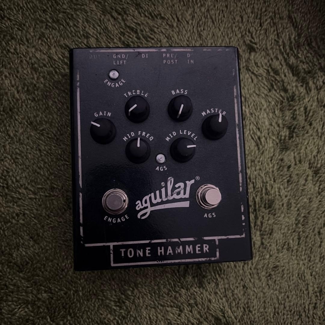 Aguilar Tone Hammer for Bass Preamplifier Direct Box Pedal Stompbox Good GP