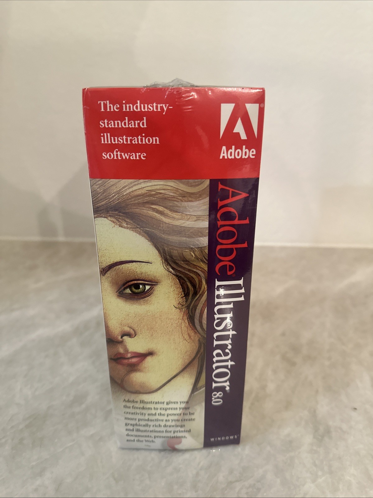Adobe Illustrator 8.0 (Not For Resale version) - Brand New/Sealed