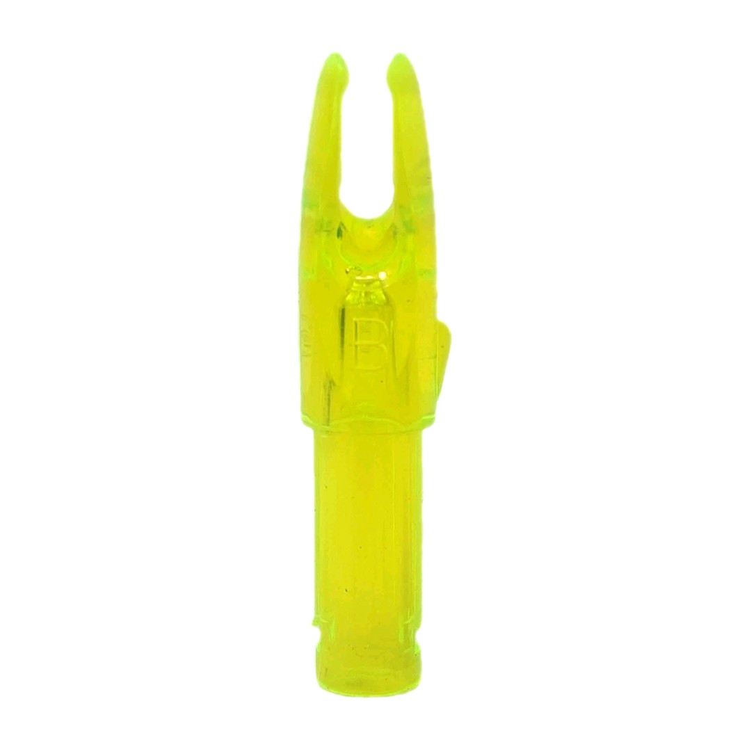 48 Count Bohning S 6.5mm Signature Arrow Standard Nocks: Clear Yellow NOS