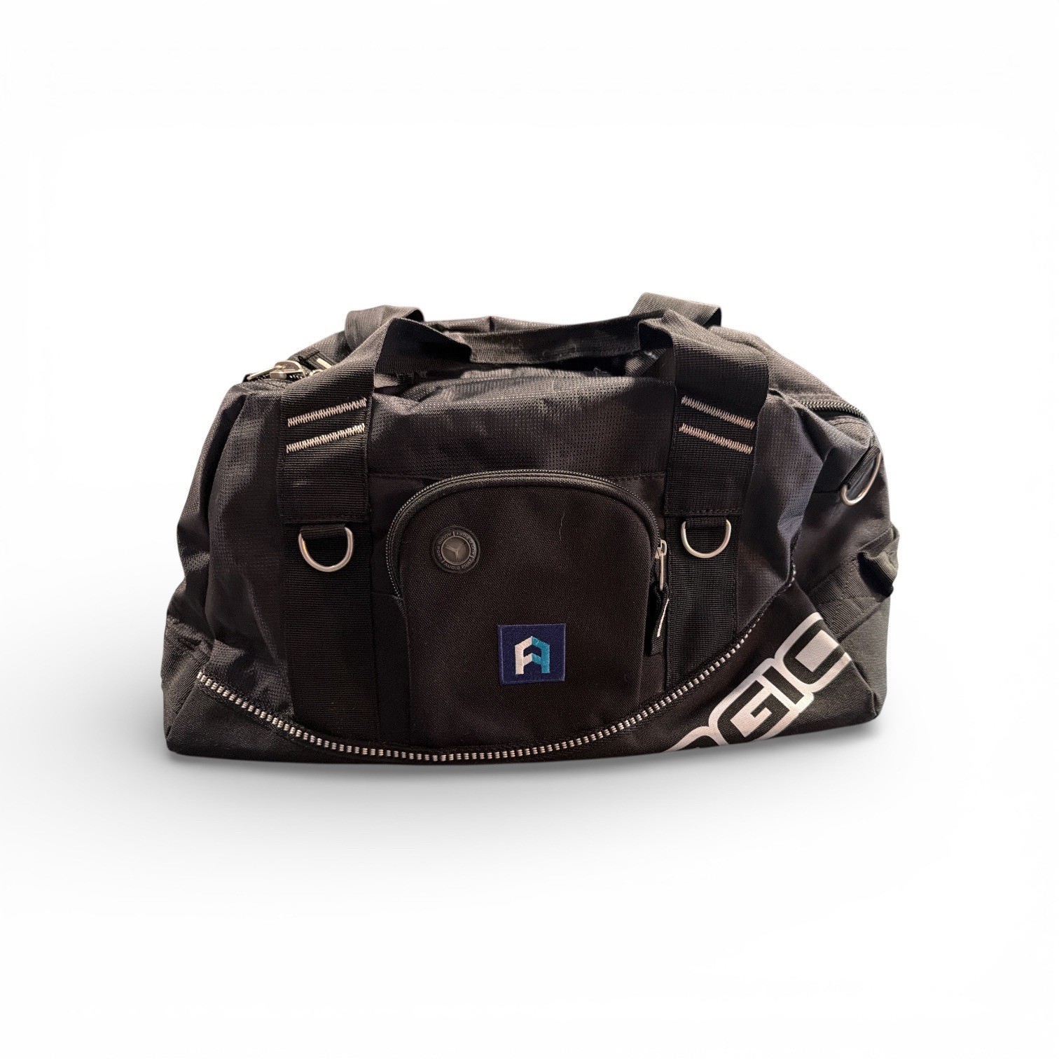 OGIO Half Dome Black Small Duffel Bag Gym Travel Sports Ripstop Bag