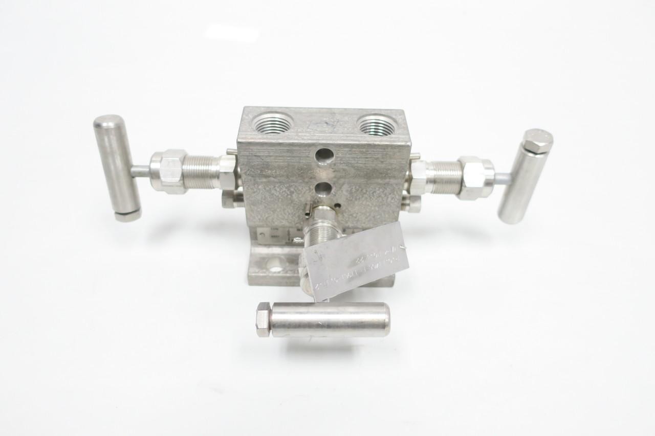 Anderson Greenwood M4THS-4-P 02-8259-541 Stainless Instrument Manifold 3030psi