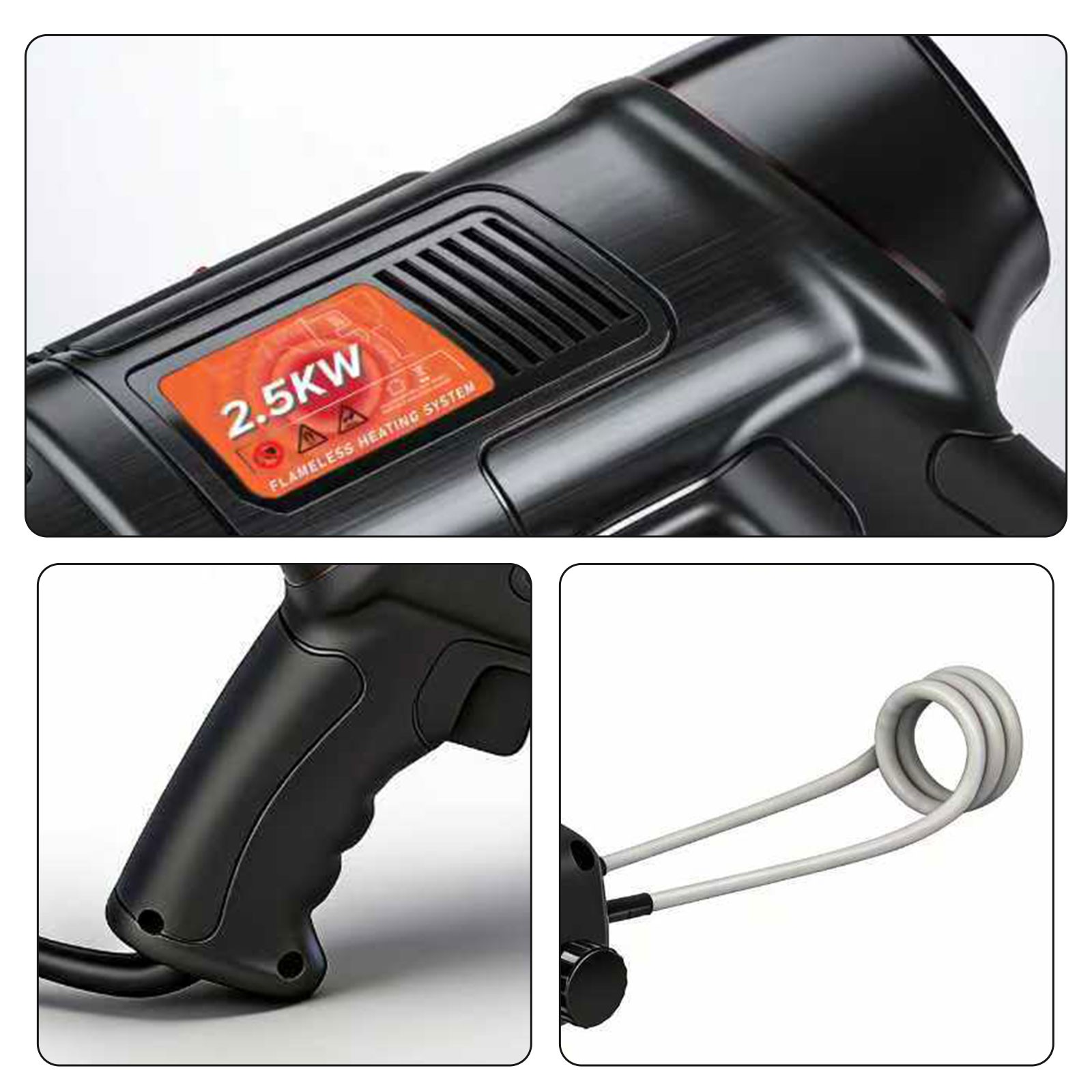 DLY-2.5KW Portable Type Flameless Integrated Induction Heater