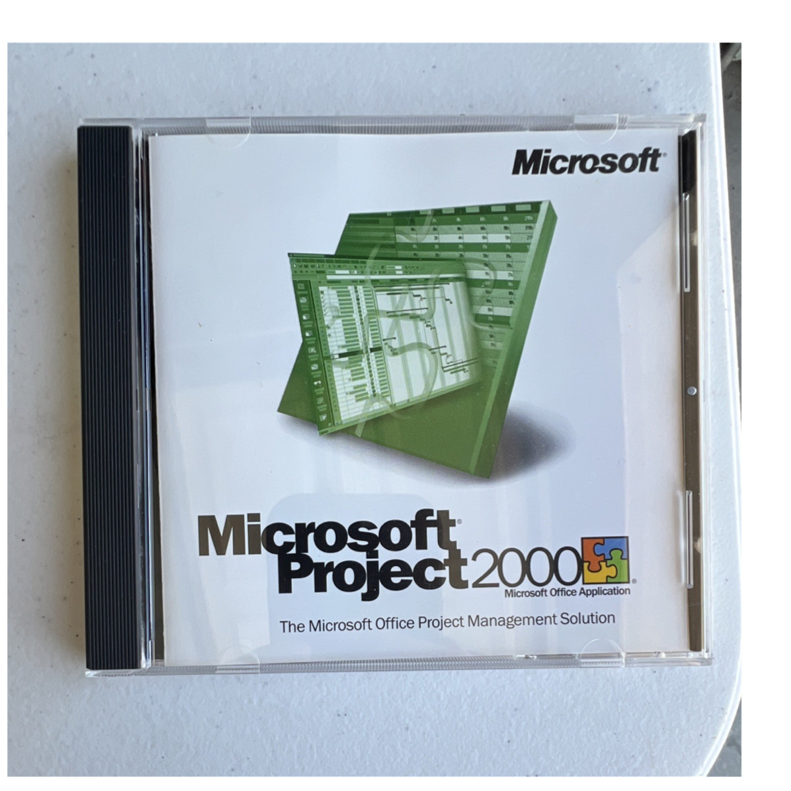 Microsoft Project 2000 Project Management Software CD X05-19435 for Windows