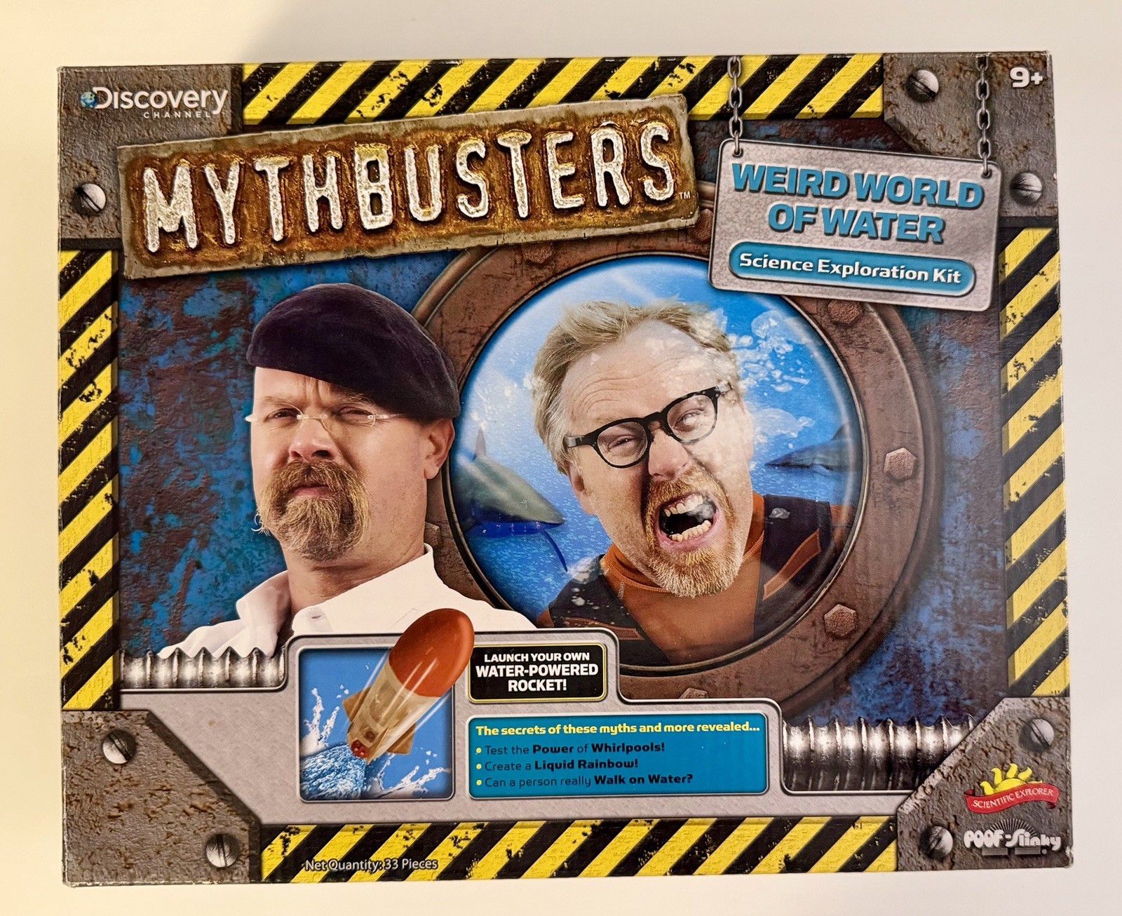 MYTHBUSTERS Weird World Of Water Science Exploration Kit **New but Seal Broke**