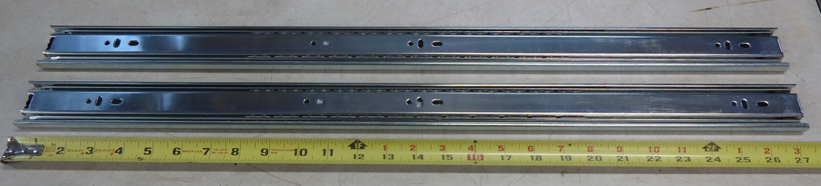 KV Tru-Trac TT100  28" Full Extension Drawer Slides
