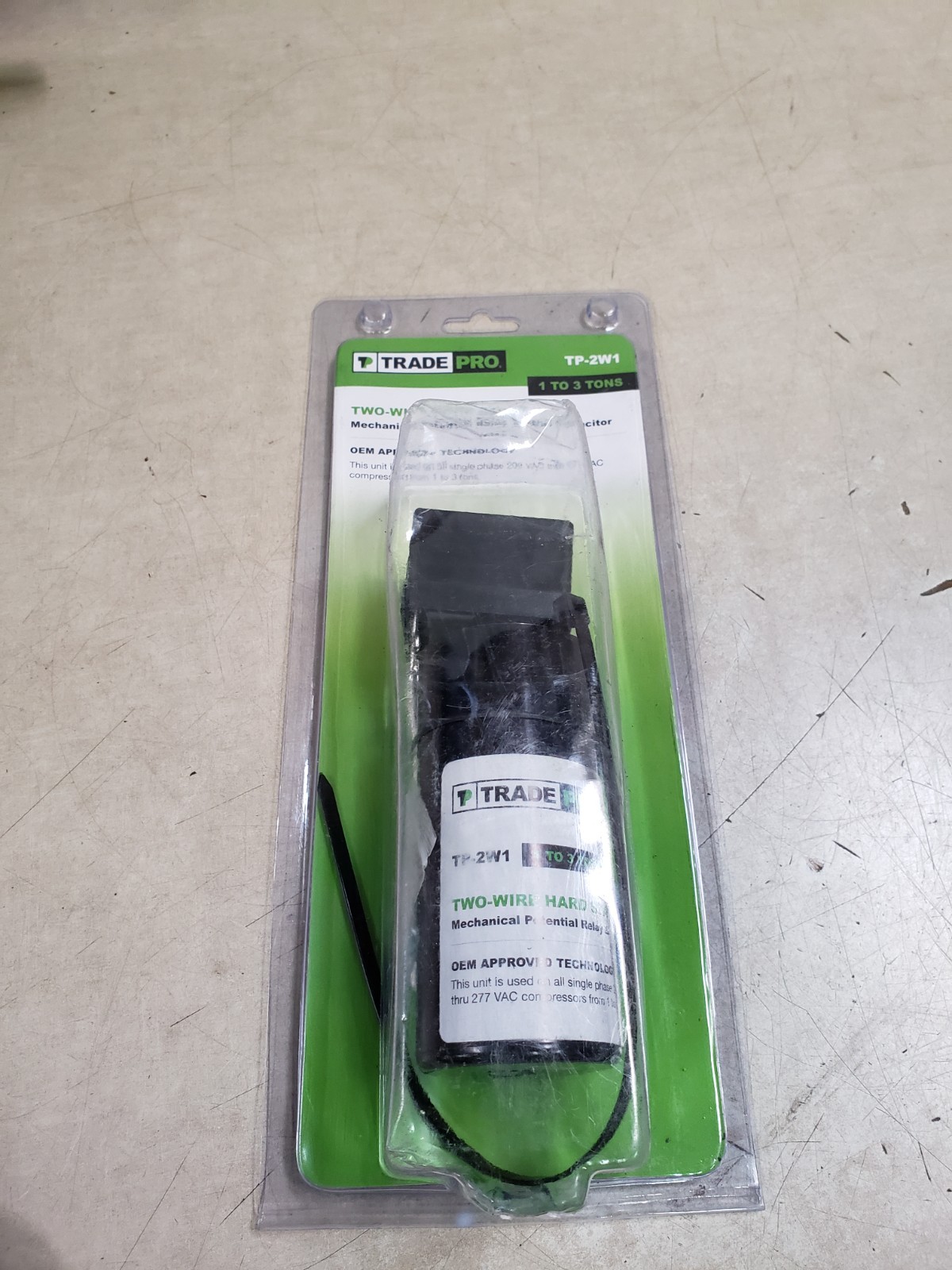TradePro Two-Wire Hard Start Relay Capacitor TP-2W1