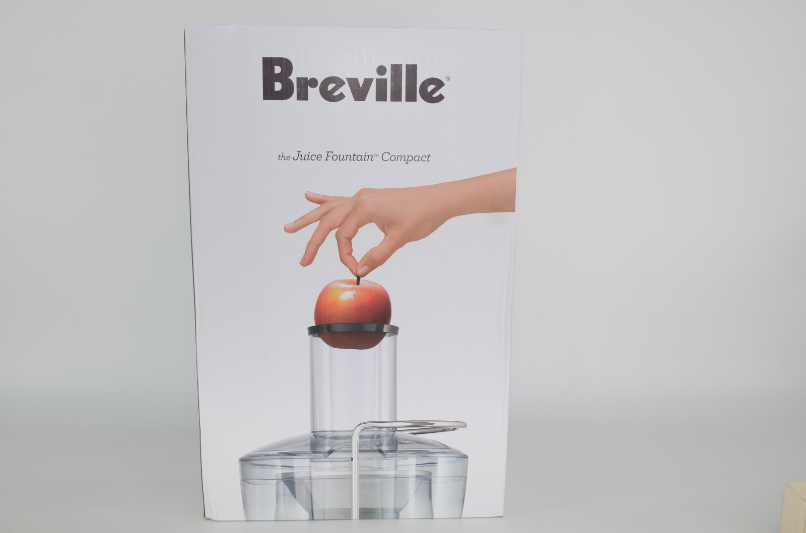 Breville BJE200XL Compact Juice Fountain Centrifugal Juicer - Silver