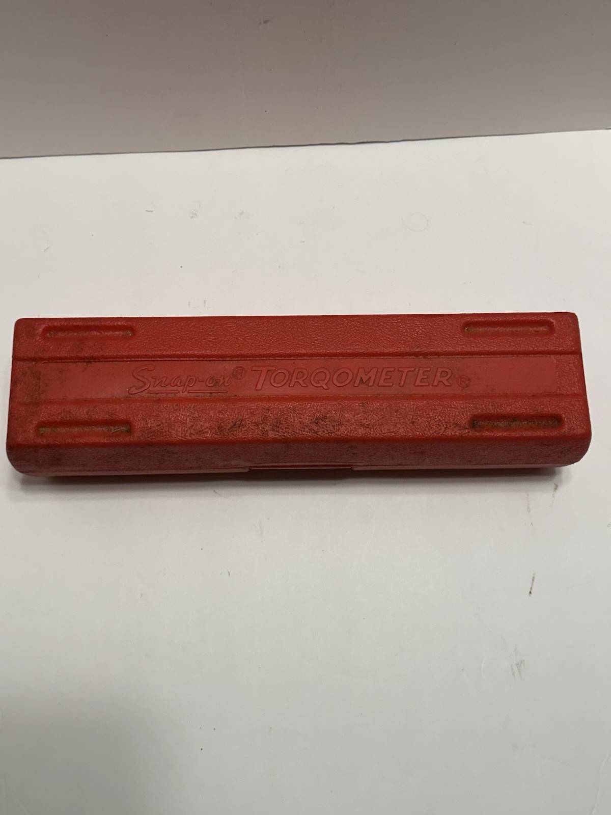 SNAP ON TOOLS 1/4" TORQOMETER DIAL TORQUE WRENCH TEC6FUA 0-75 IN LB  0-90 KG CM