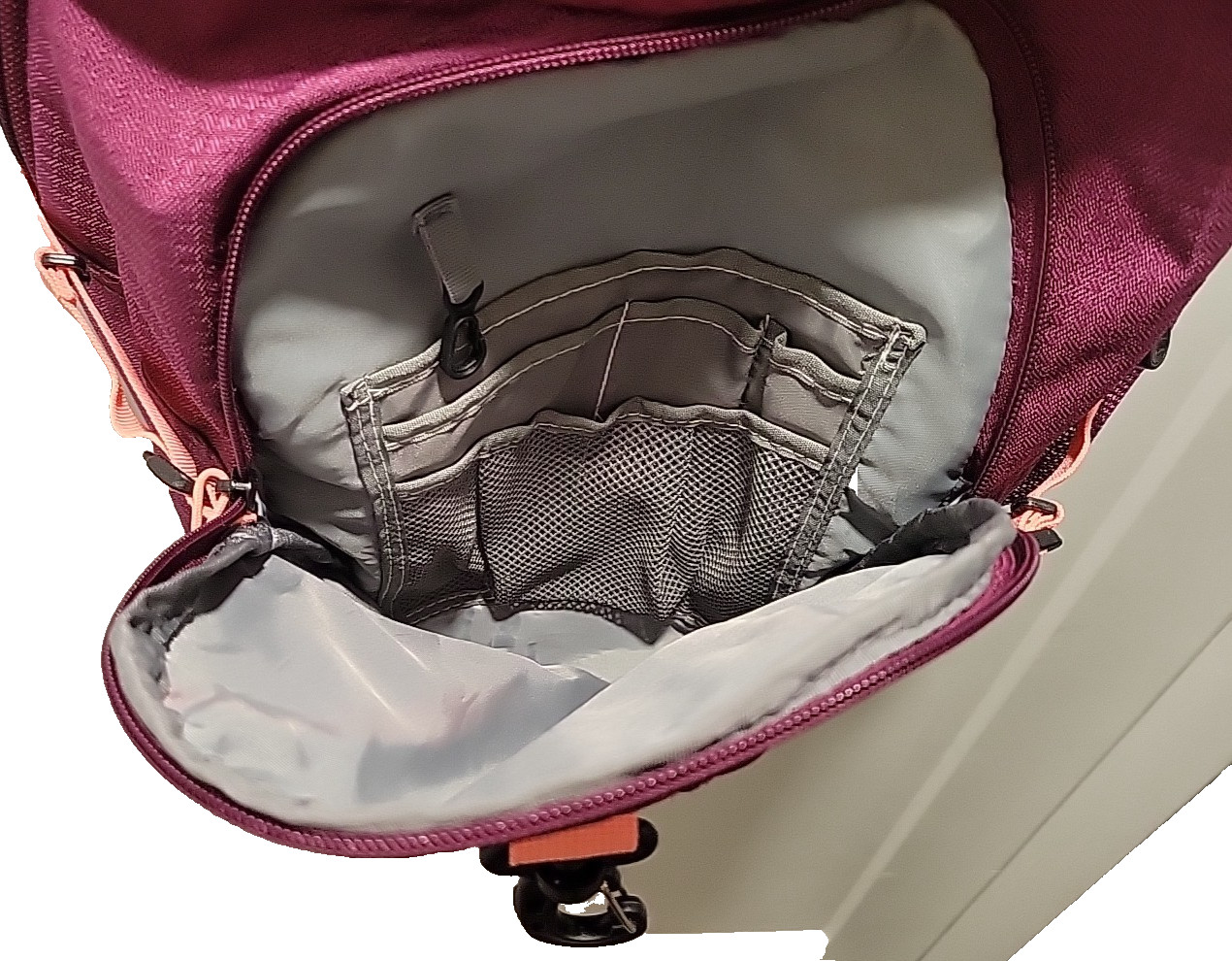 High Sierra Backpack with suspension strap system hot Pink