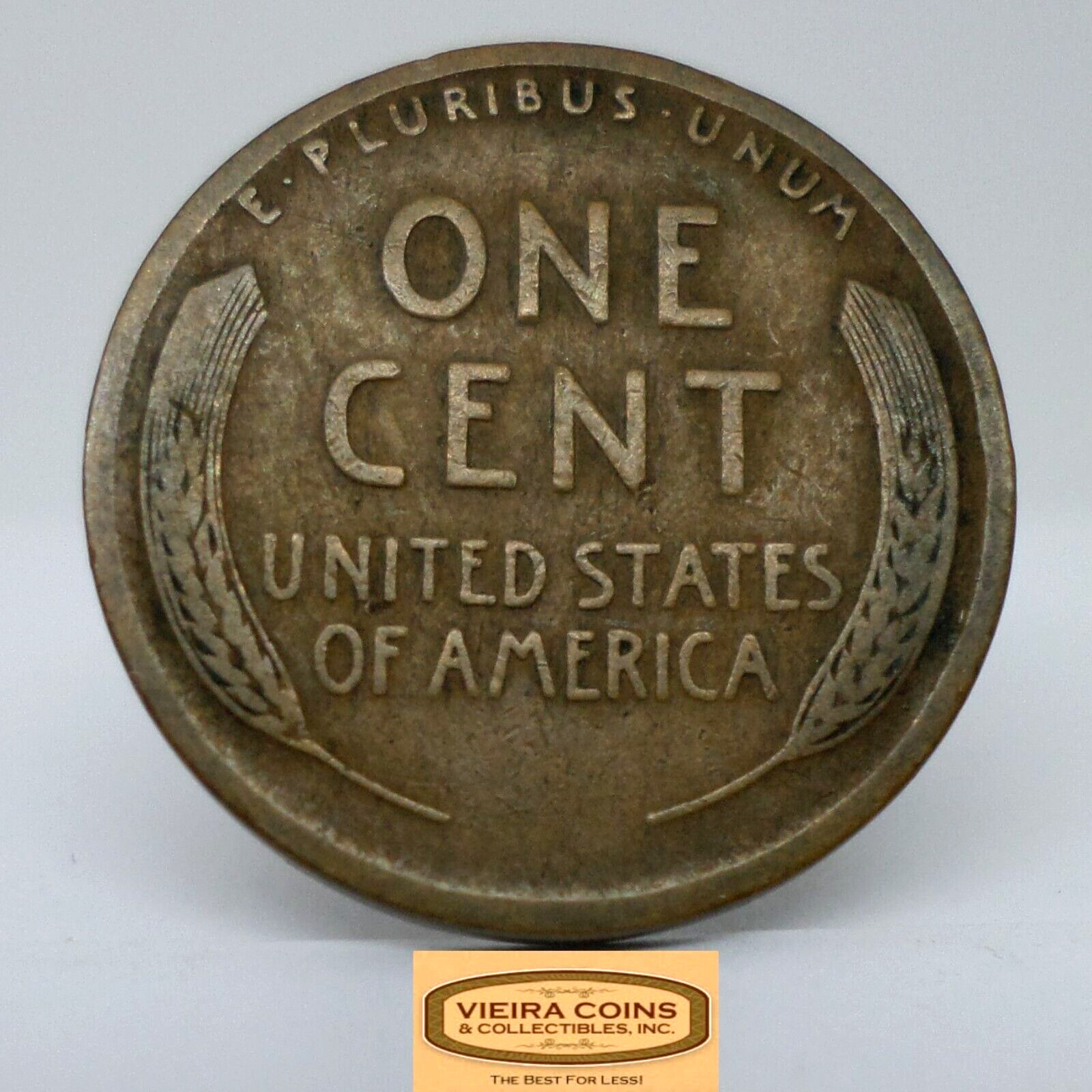 1920-D Lincoln Wheat Cent, Full Date, Average Circulated Condition - #C30307NQ