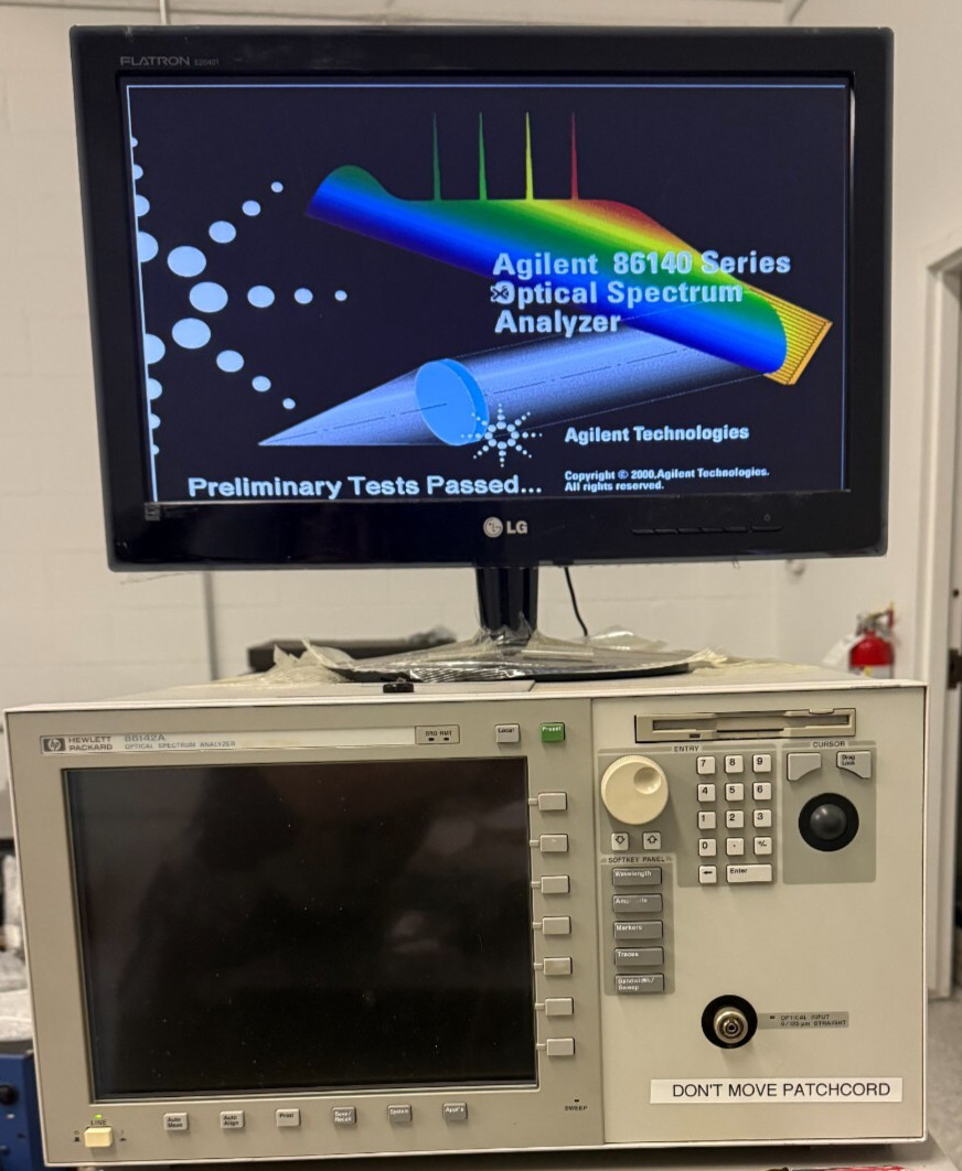 HP 86142A Optical Spectrum Analyzer