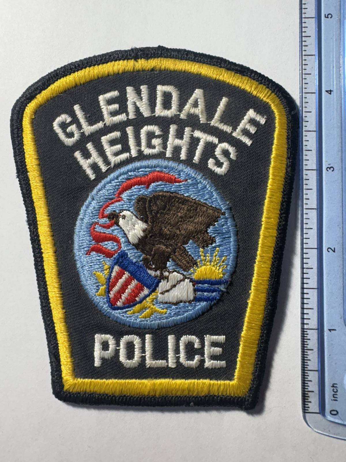 Glendale Heights Illinois Police Patch