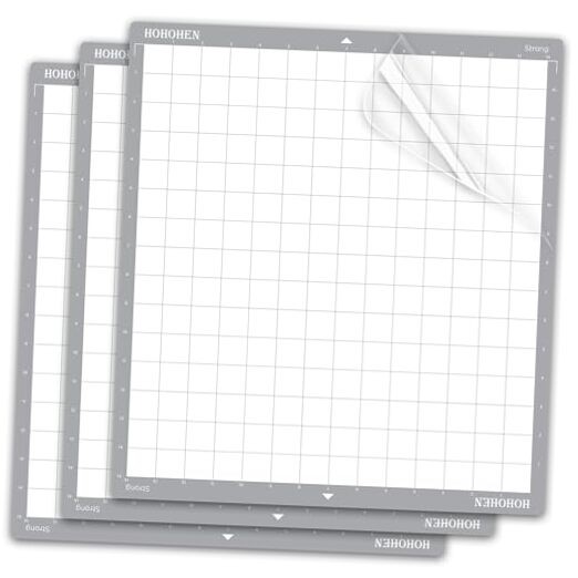 Cutting Mats for Silhouette Cameo 4 Plus and Cameo 5 Strong Tack-3 Pack