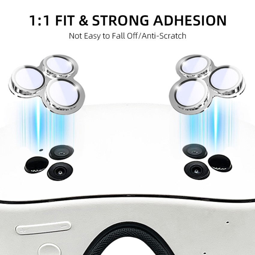 9H Tempered Glass Film Camera Lens Protector Anti-Scratch for Quest3S VR Glasses