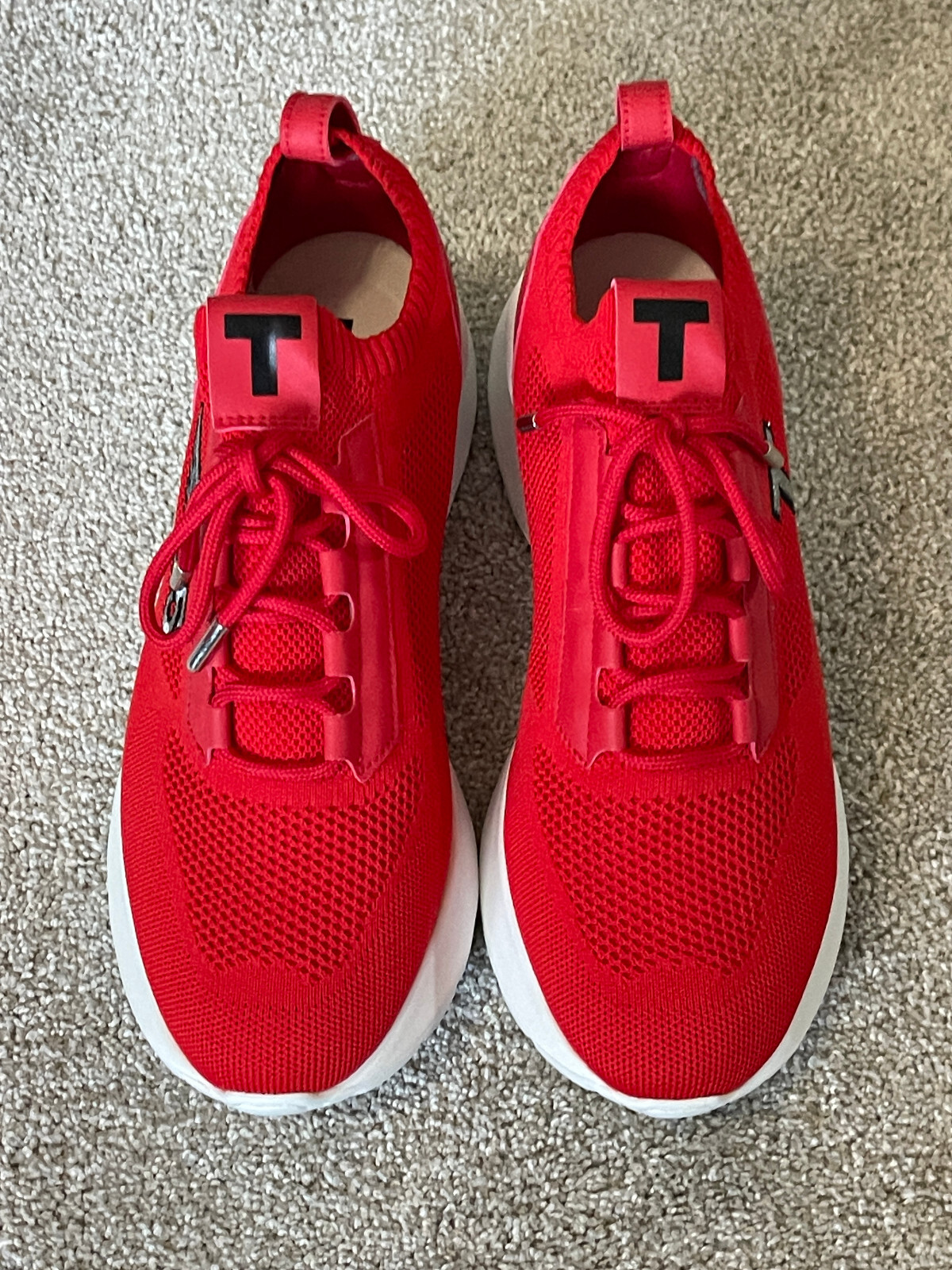 NEW in BOX 2024 Donald Trump POTUS 45 Sneakers Shoes RED Mens 8 Womens 9.5 POTUS