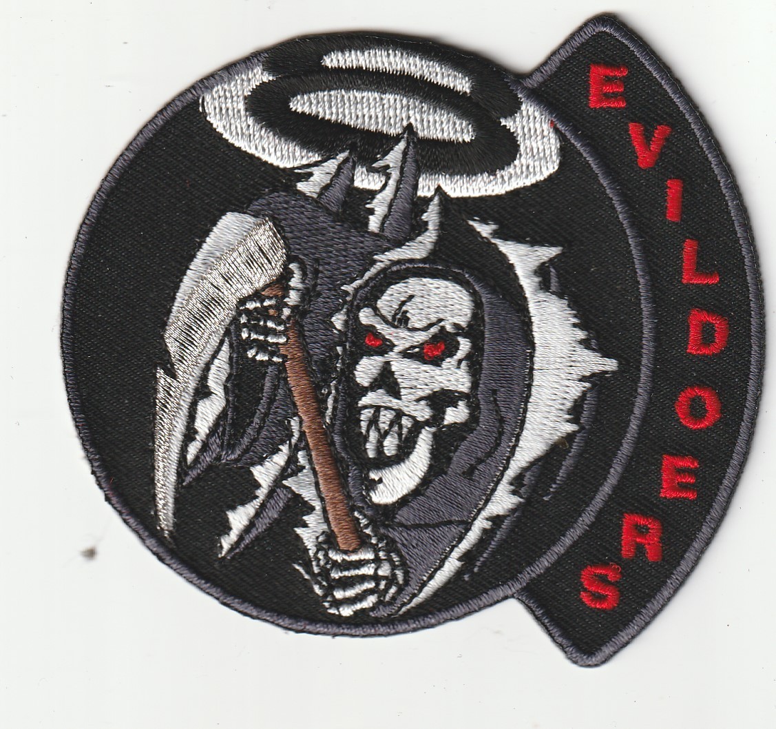 USAF air force 8th Flying Training Sqn Evildoers Flight Vance AFB Oklahoma patch
