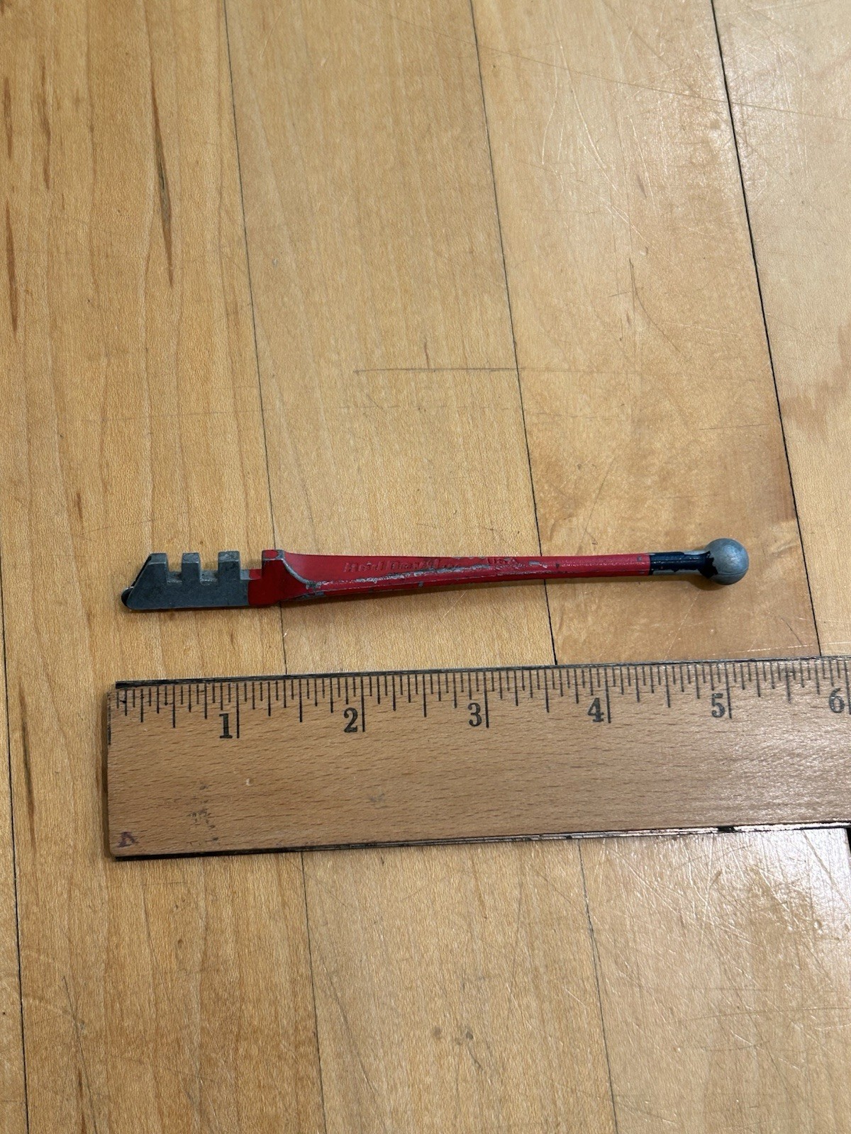 Vintage Red Devil No. 1063 Hand Held Crafting Glass Cutter Key Made in USA