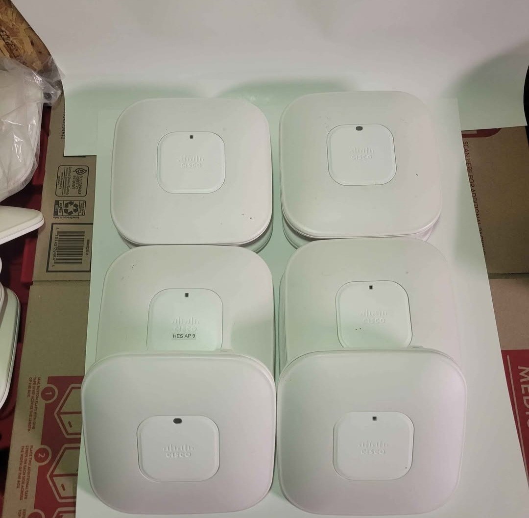 Lot of 50 Cisco Access Points (AP1142N / CAP3502I / CAP3602I) READ DESCRIPTION