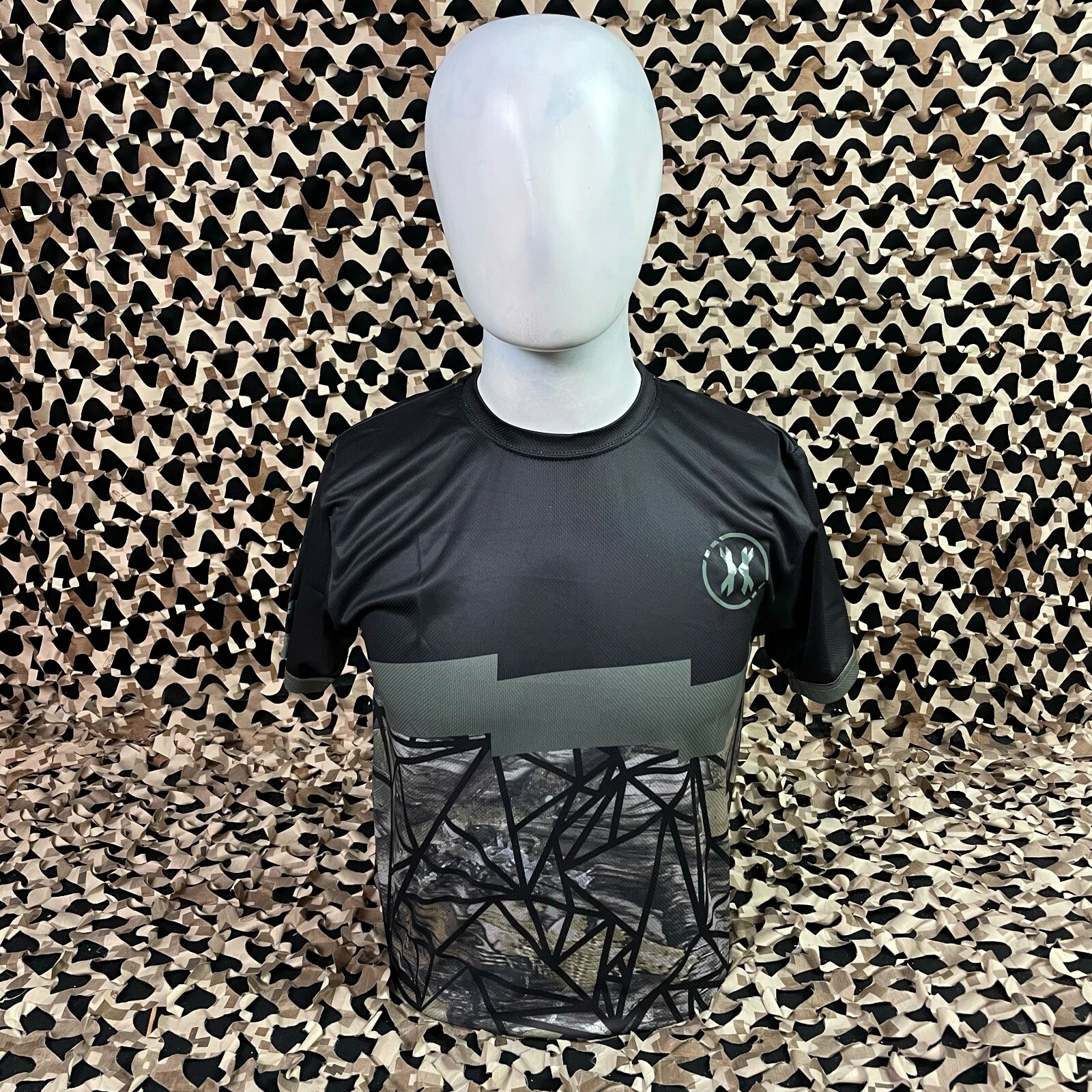 NEW HK Army Bolt Dri Fit T-Shirt - Black/Camo - XXX-Large