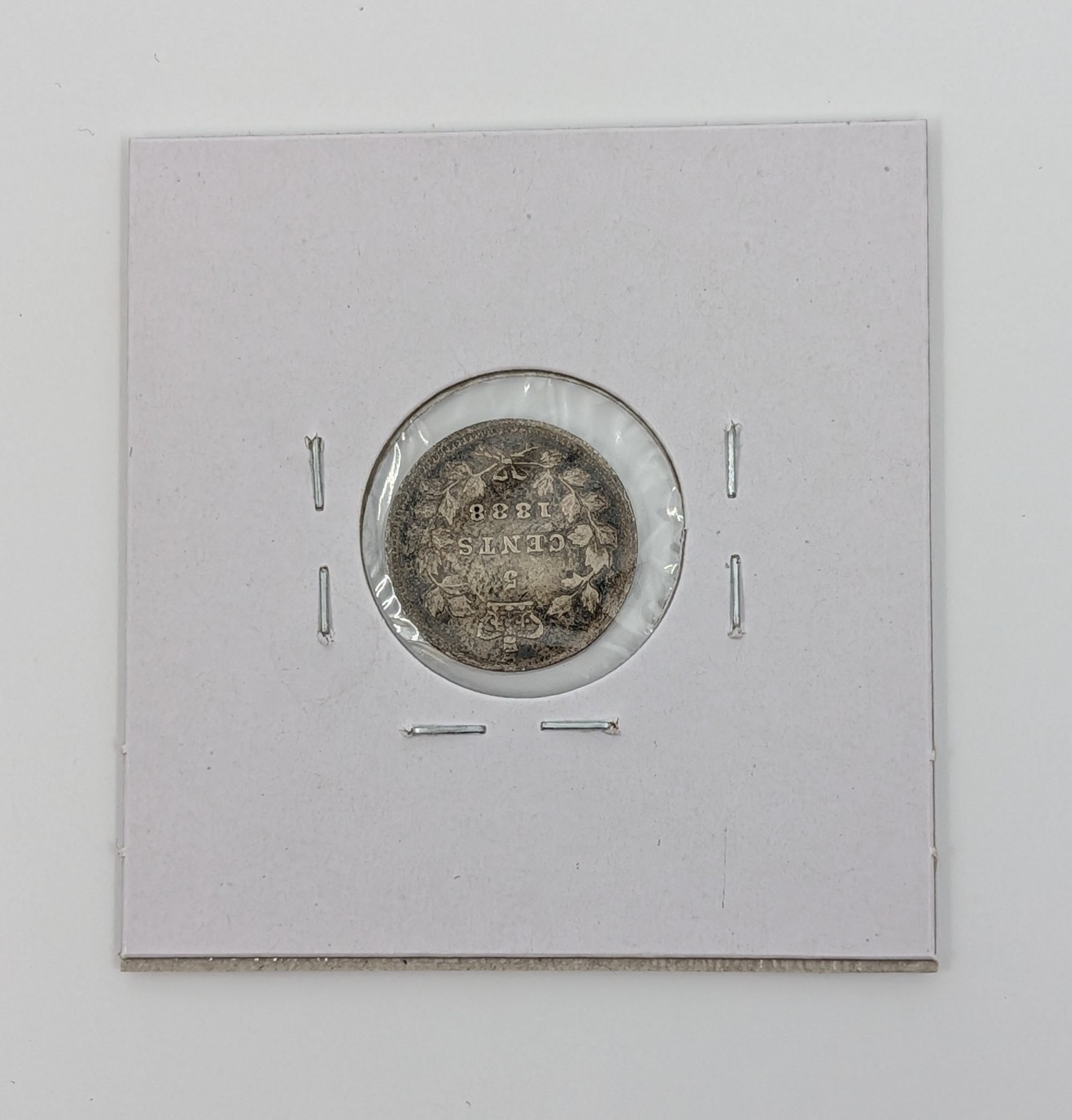1888- Canada 5 Cents KM#2