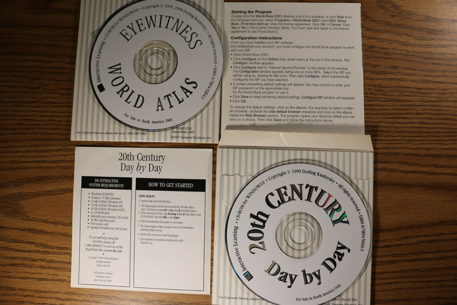 1990s PC CD-Rom Lot of 9 - Computer Software Learning Encyclopedia Bodyworks