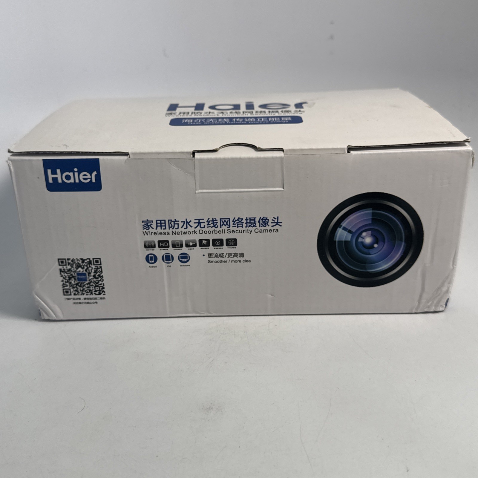 haier wsc-7r2w Wireless Network HD Security Camera New In Package 3mp 8mm CCTV