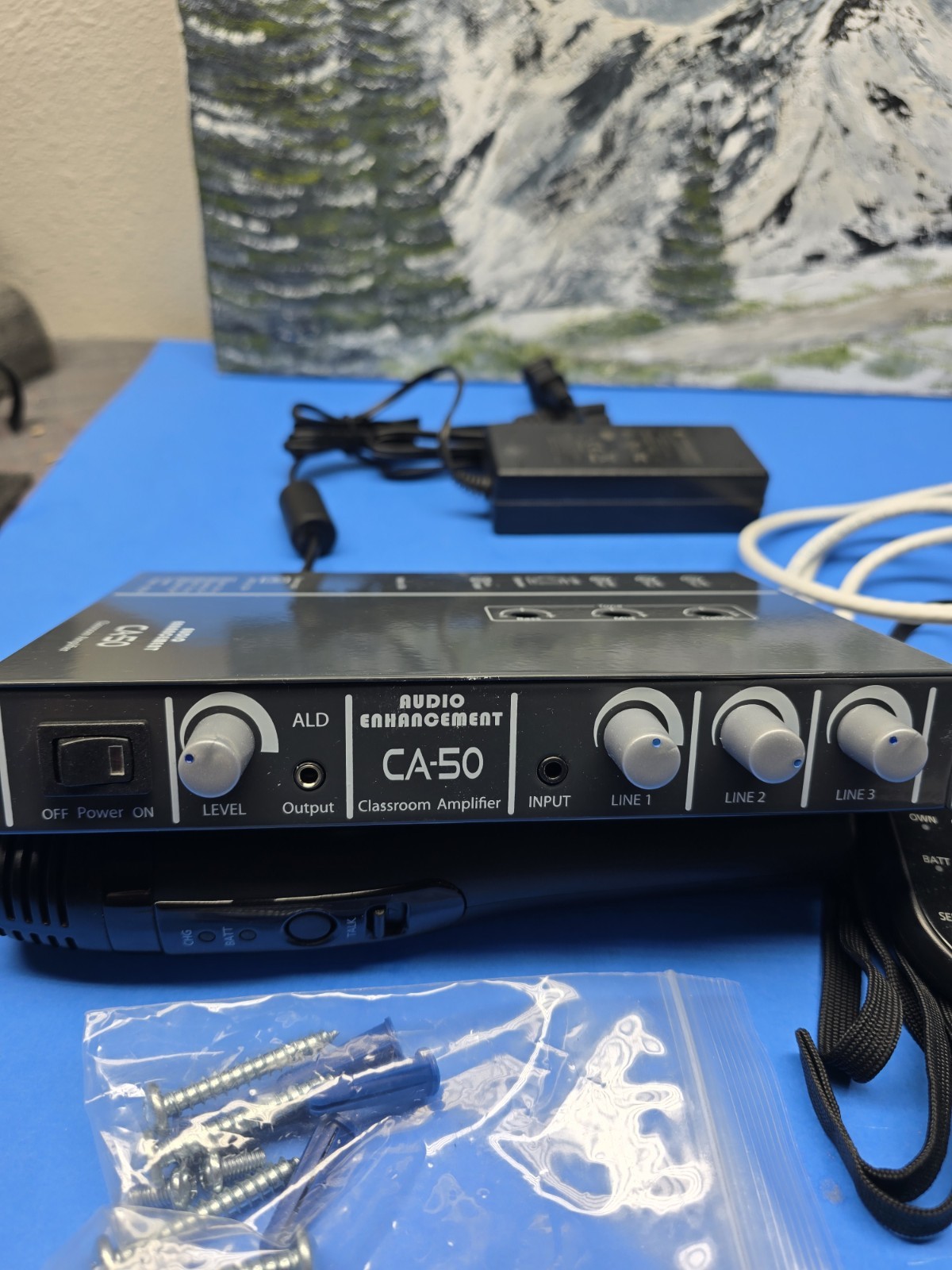 Audio Enhancement CA-50 Classroom Amplifier System AC Adapter Power ETC.