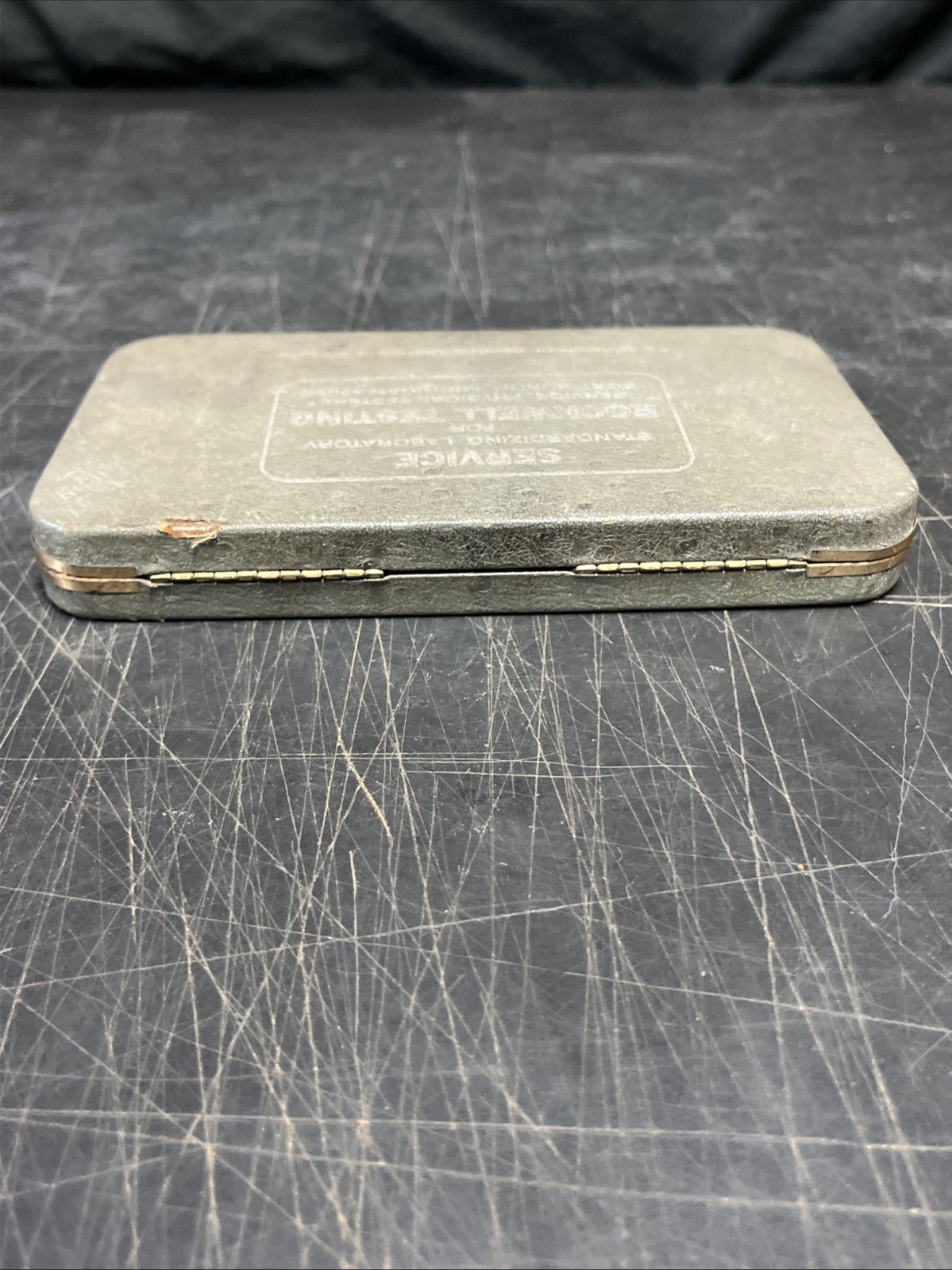 Vintage Rockwell Hardness Testing Kit Service Standardizing Laboratory