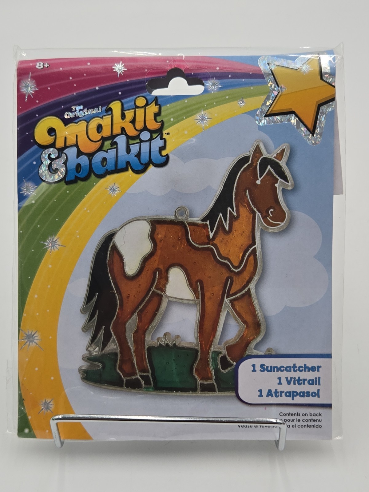 New Makit & Bakit Suncatcher Kit-Horse