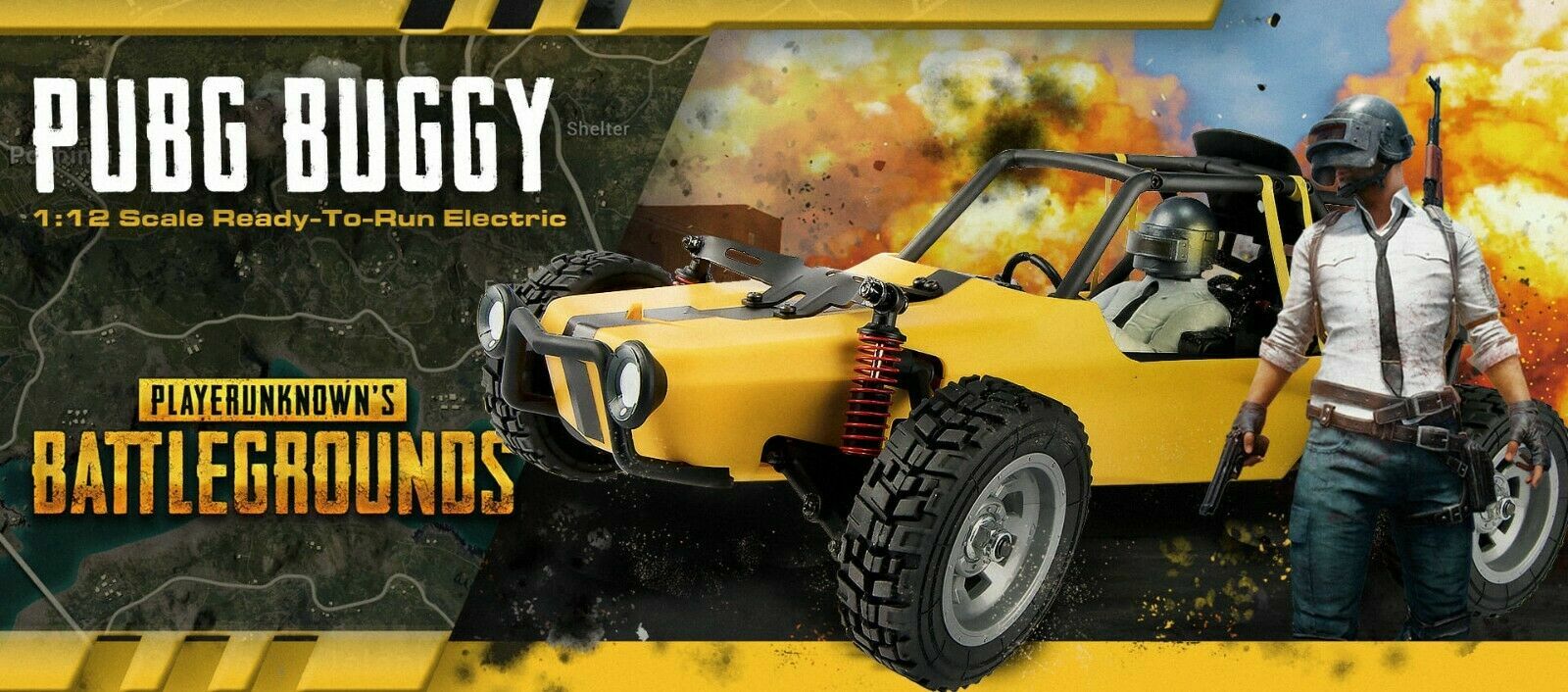 TTRCSPORT PUBG BUGGY RTR PUBG0005