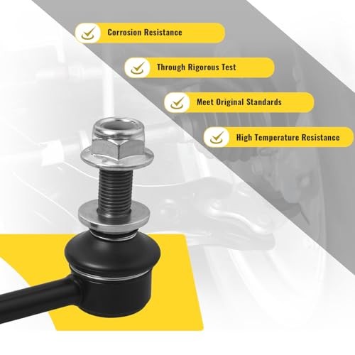 Front Sway Bar Stabilizer Link (Pair) Compatible With 2008 K750179 K750180