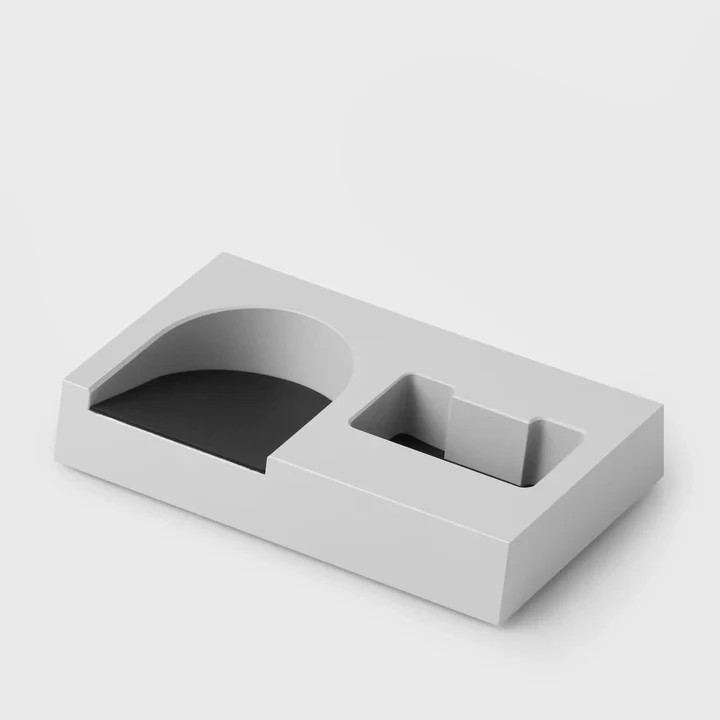Tumbler, Protective Stand, Companion Holder For Tumbler, Artic Gray