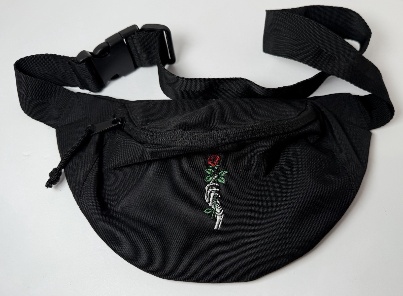 NEW Empyre Fanny Pack Waist Bag Bone Rose Zumiez Skate Travel
