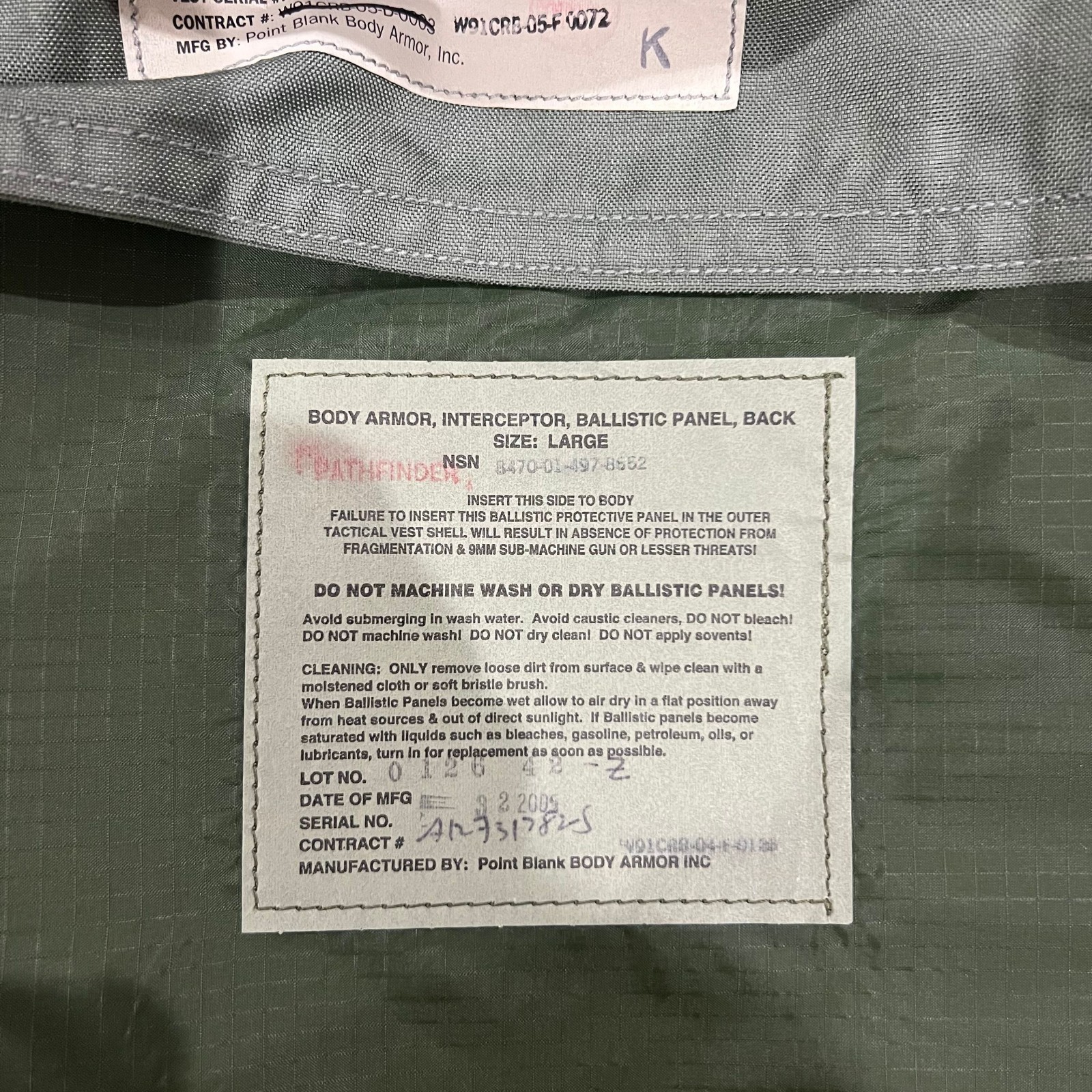 ACU protector Base Protective Vest Plate Carrier w/ Soft Armor Inserts Large