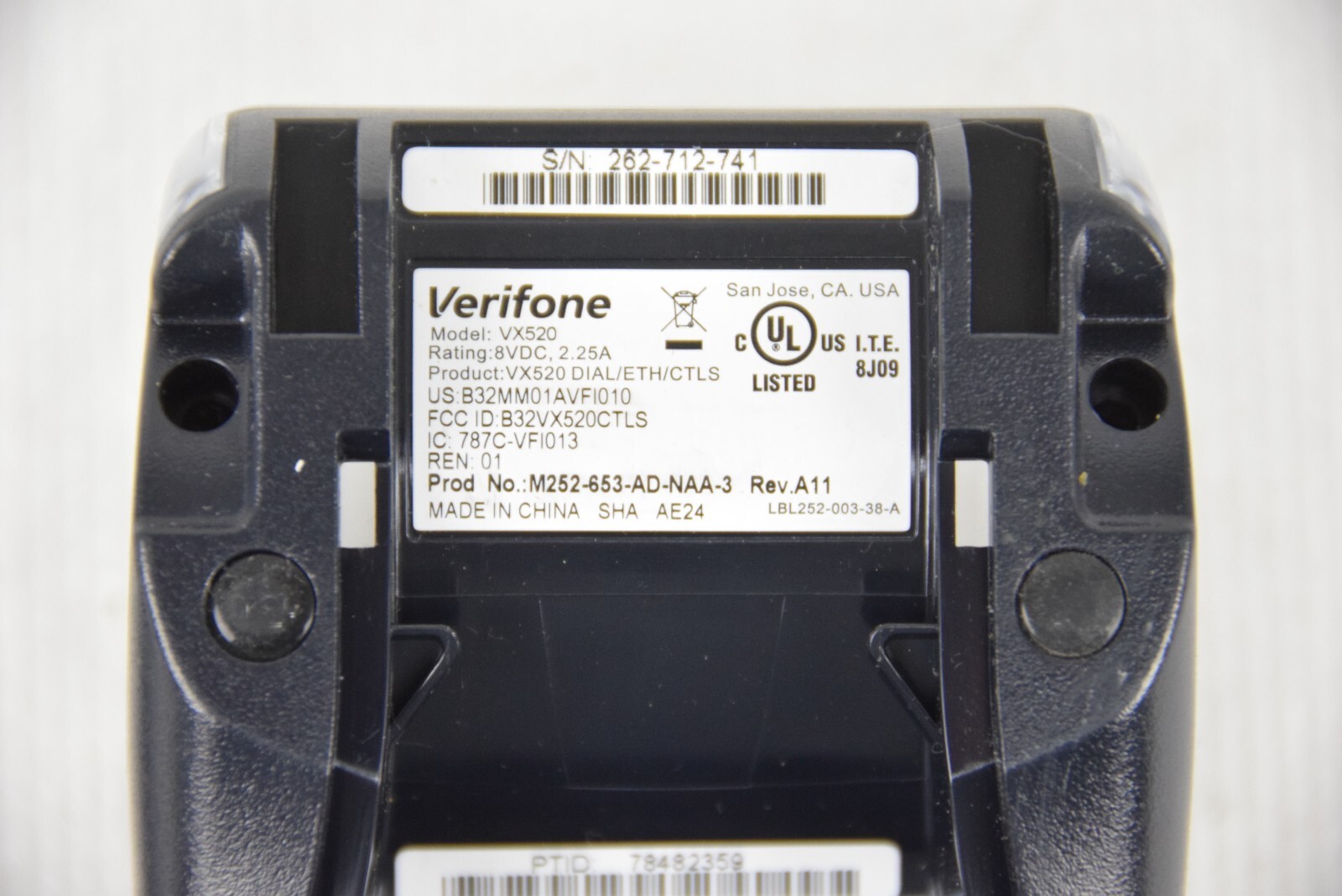 Verifone VX520 Credit Card Terminal Machine