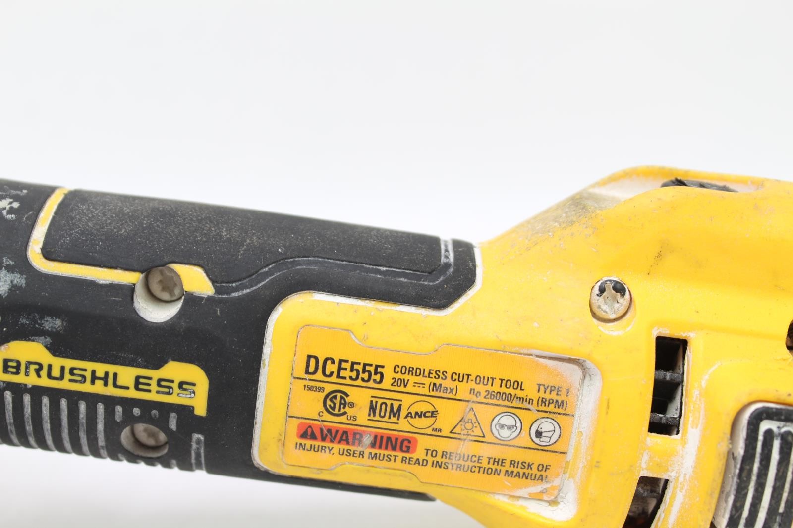 DEWALT DCE555 20V Cordless Rotary Drywall Cut-Out Tool