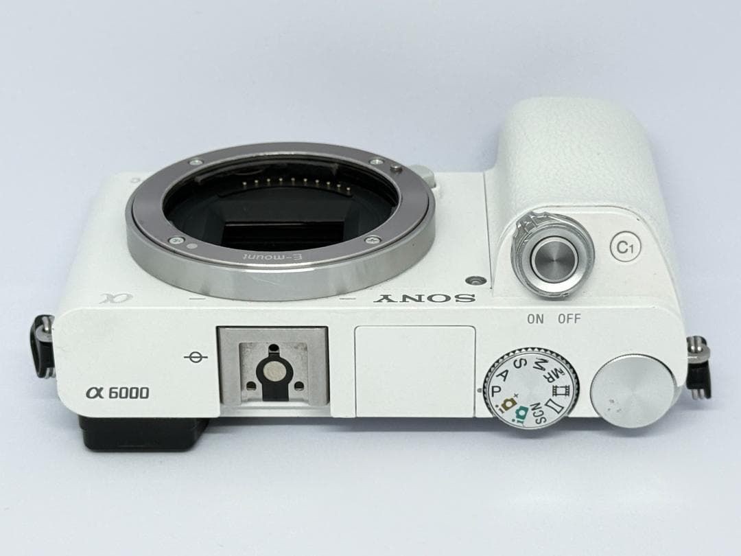 SONY α6000 Mirrorless Camera Double Zoom Lens Kit White