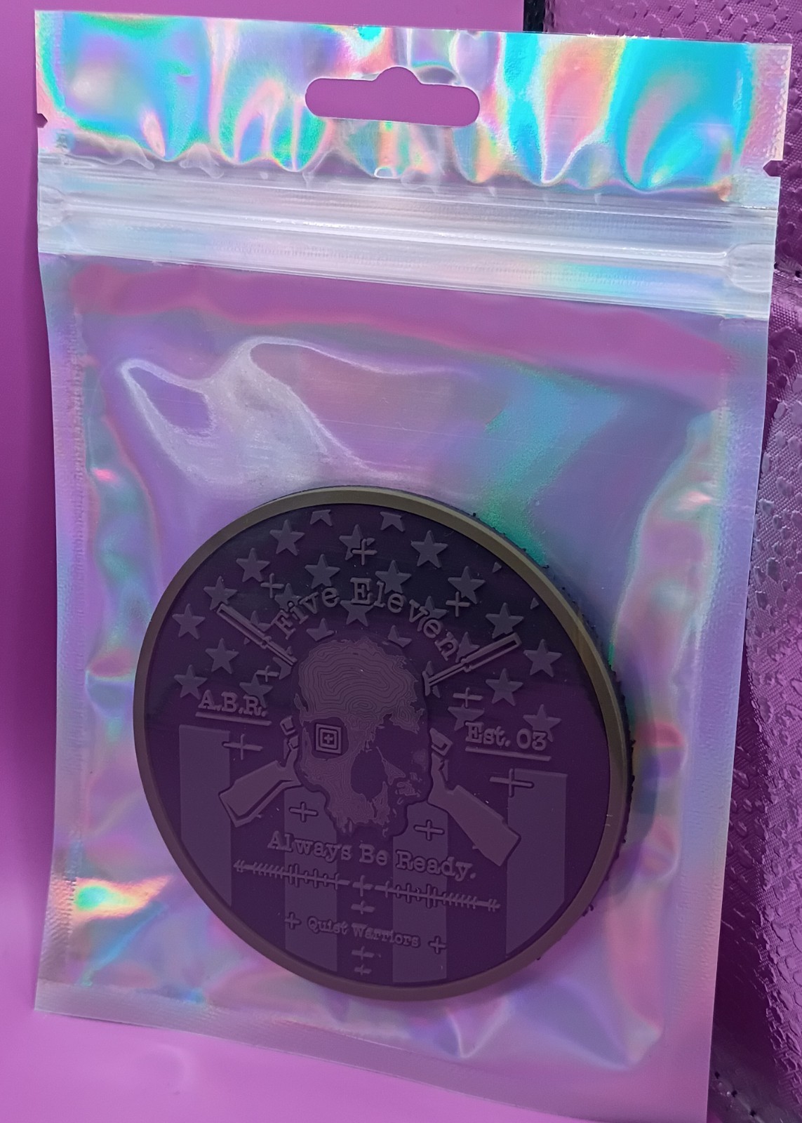 🤫 5.11 Tactical PVC Patch 🤫 Quiet Warrior  🤫