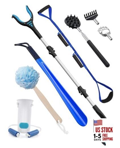 8 in 1 Hip Kit, Seniors Total Hip Replacement After 8 pcs set 36inch Blue