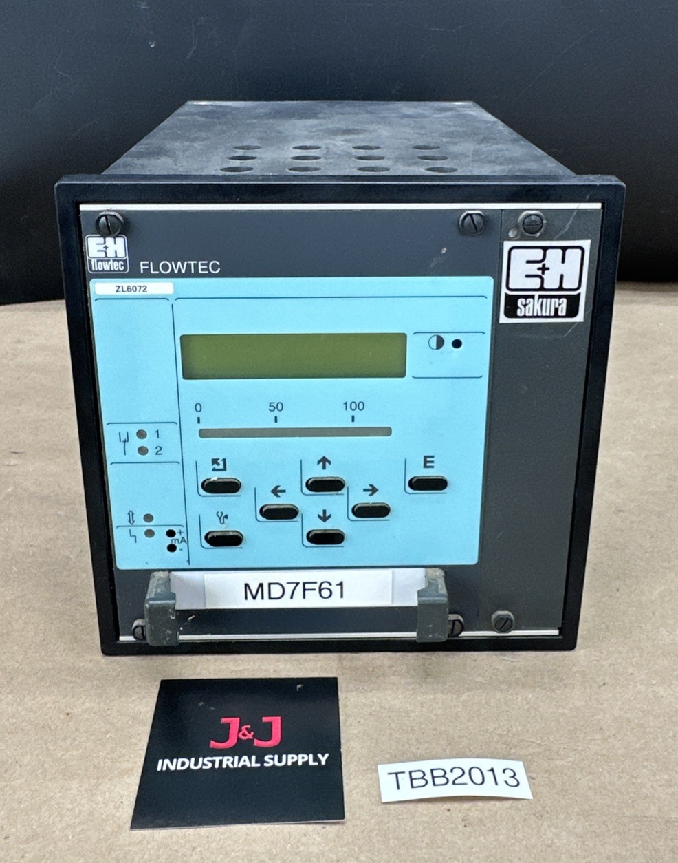 Endress + Hauser FLOWTEC ZL6072 / ZL6072FM Flow Transmitter || FOR PARTS/REPAIR