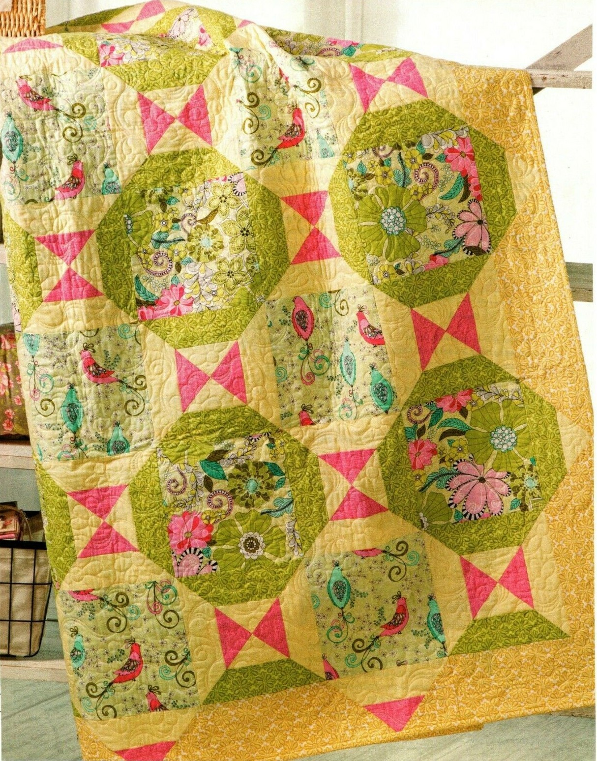 Soul Blossoms Quilt Pattern Pieced MG