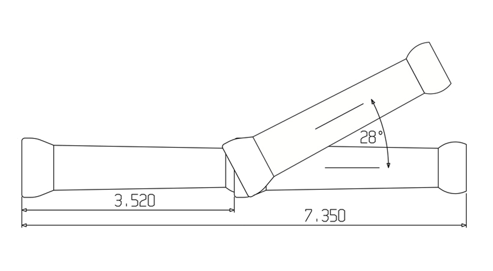 (4) Extended Elements for 1/2" Loc-Line® USA Original Modular Hose System #51833