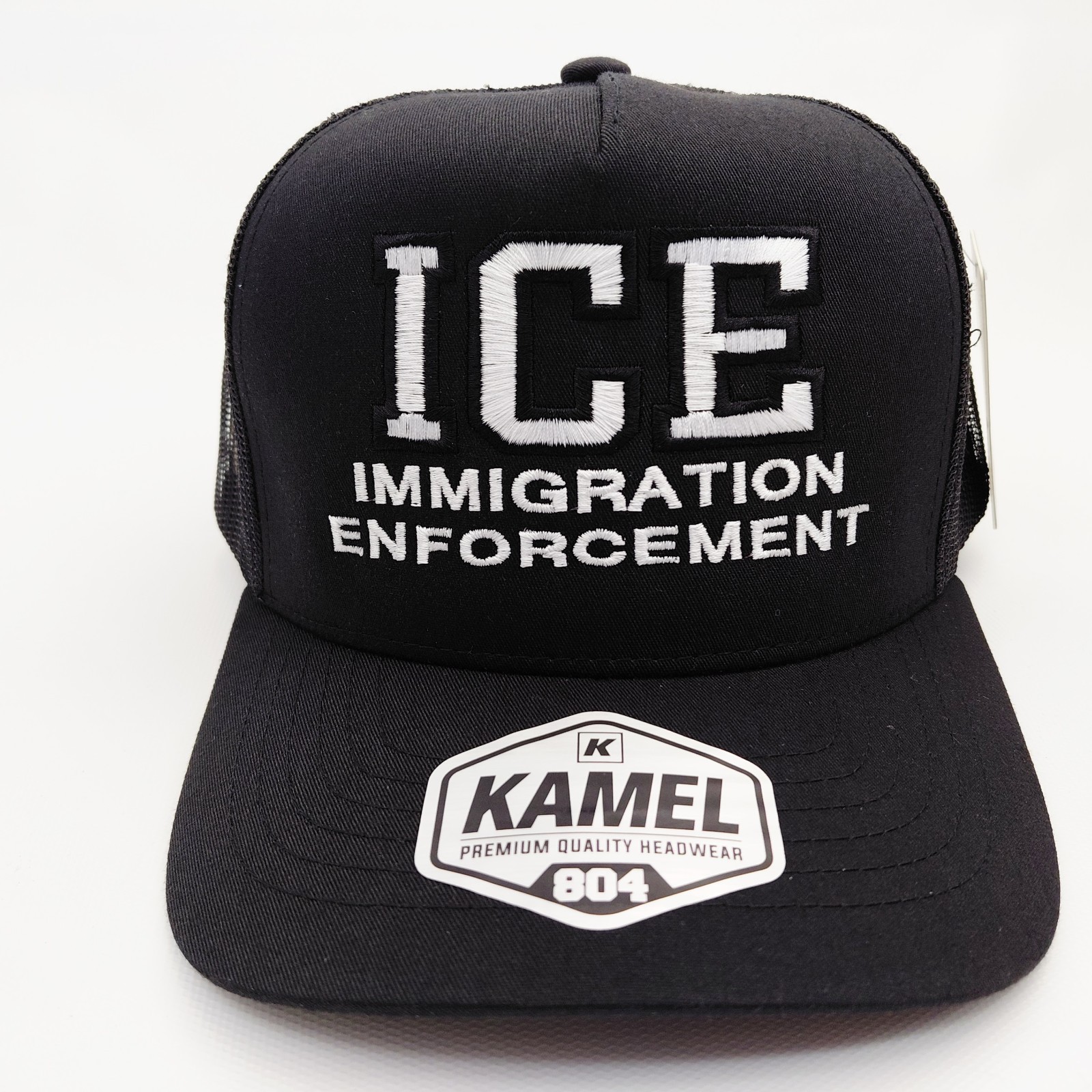 I Support ICE Hat Political Statement Immigration Enforcement Baseball Cap