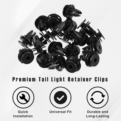 20PCS Tail Lights Retainer Clips, Tail Lamp Retainers for Rear Tail Light Assemb