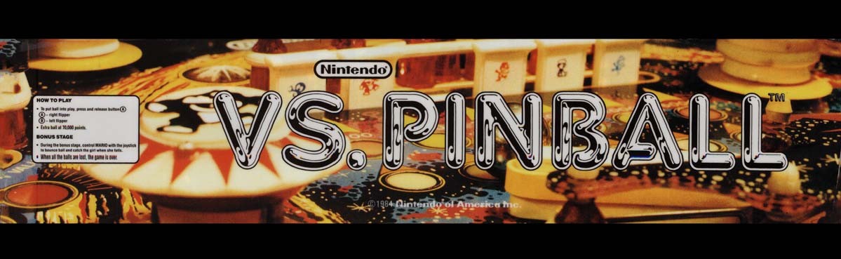 Vs Pinball Arcade Marquee