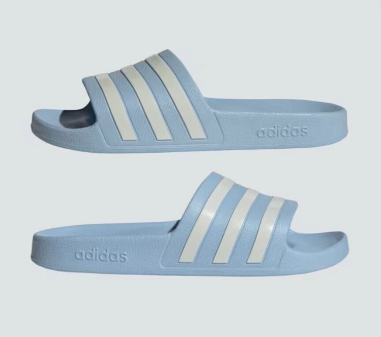 Adidas Adilette Aqua Slides Women’s Blue Slip-On Sandals IE8919 Comfort